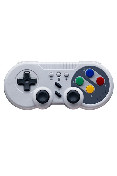 Choice1 Grey Classic Retro Design Wireless Pro Controller For Switch Lite OLE...