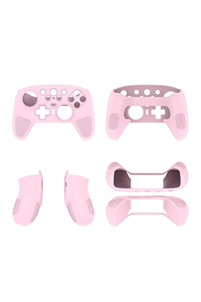Choice pink Silicone Gaming Controller Case Shkproof Anti-Scratch Cole Protec...