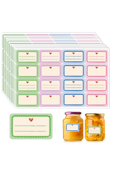 Choice 160pcs 160pcs 160 self-adhesive colored label stickers | 30 x 50mm vin...