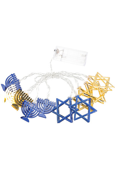 Choice Assorted Color Hanukkah Party Decoration String Lights Holder Personal...