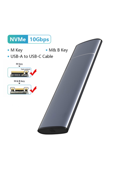 Choice1 صندوق محرك أقراص الحالة الصلبة المحمول NVME بسرعة 10 جيجابت في الثاني...