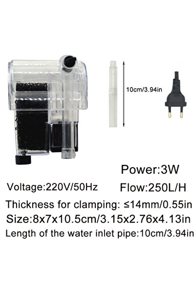 Choice CY-901 Aquarium Filter Fish Tank Silent Water Pump Purification Circul...