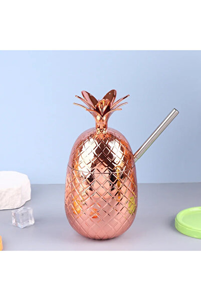 Choice Copper 2025 New 500ML Pineapple Cups Tumbler Plastic Cktail Drinking W...