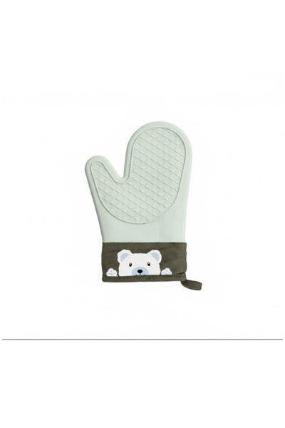 choice2 B 1Pcs Silicone Heat Insulation Gloves Thickened Non-slip High Temper...