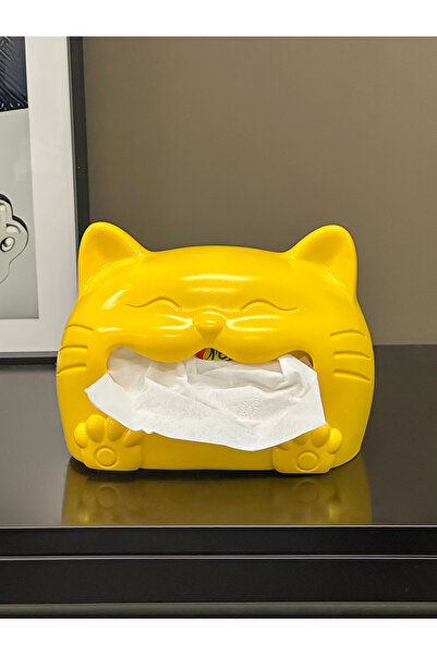 Choice Tj010-3 Cute Smiley Face Cat Tissue Box Living Room Coffee Table Decor...