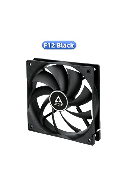 Choice NO RGB black Arctic Fan F12 BK ARCTIC F12 Black 120mm Standard Case Fa...