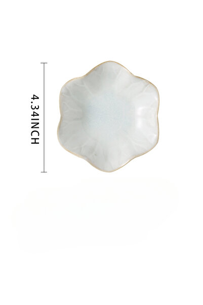 Choice4 Leaf white Creative and Minimalist Style Jewelry Tray Home Snack Dish...