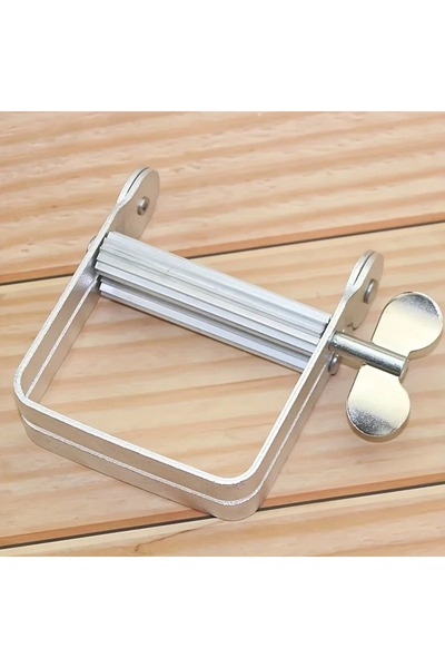 Choice Silver 1 manual extruder suitable for dispensing toothpaste face cream...