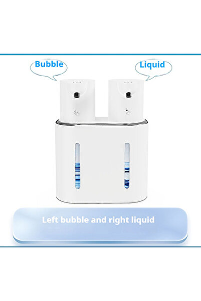 Choice موزع صابون أوتوماتيكي جديد ذو سعة كبيرة يعمل بالحث، مزود مزدوج، مع رغو...