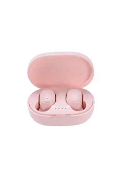 Choice4 سماعات أذن لاسلكية بلوتوث A6S وردية اللون، سماعات ستيريو رياضية بخاصي...