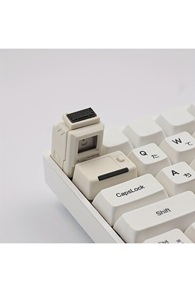 Choice k01 Vintage Color Nostalgic Mini Macintosh Keycap Classic Retro MAC Ha...