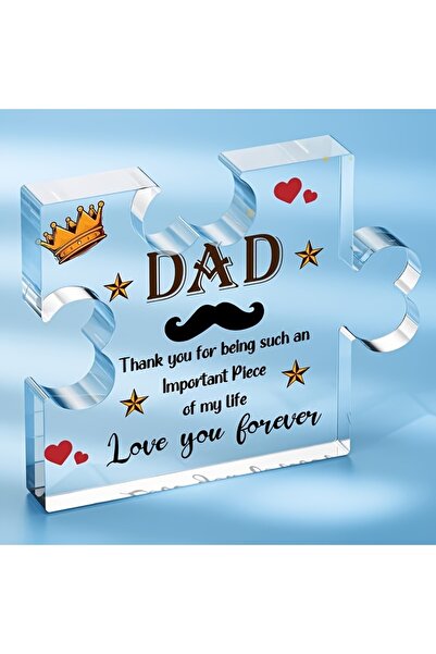 Choice 1pc,Dad Gifts Acrylic Plaque, Christmas Birthday Gifts for Dad, Dad Gi...