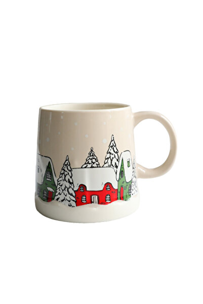 Choice 350ml Red Creative Christmas Gift Idea - 350ML Adorable Ceramic Mug wi...