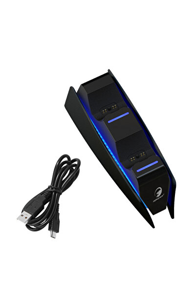 Choice HC-A3705 Black HC-A3705 Dual Quick Charging Dk for PS5 Controllers – P...