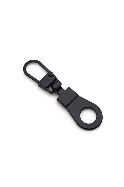 Choice1 black 10PC Durable Metal Zipper Head Replacement Detachable Zipper Ta...