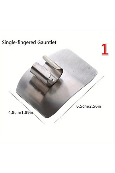 Choice Light Grey Finger Guard for Safe Cutting - 1PC Heavy-Duty Stainless St...