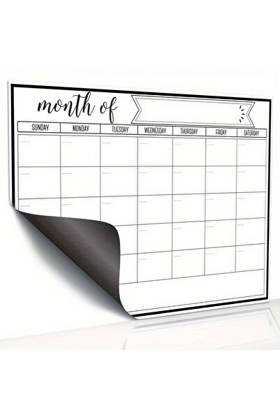 Choice ملصقات جدارية مغناطيسية بيضاء للتقويم والسبورة البيضاء، ملصقات مغناطيس...