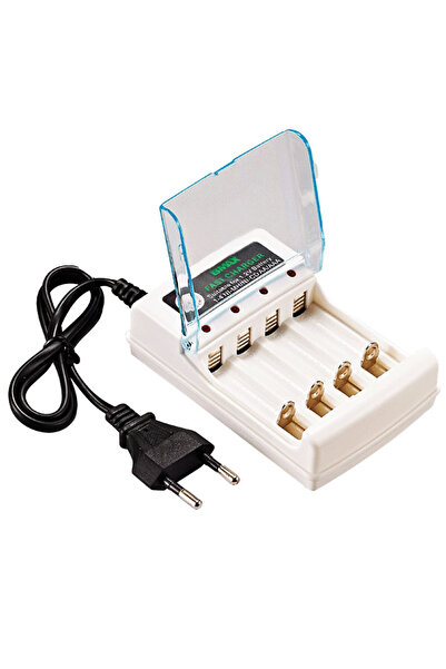 Choice EU 4 ports AA / AAA Battery Charger 4 Slots 220V For 1.2V Rechargeable...