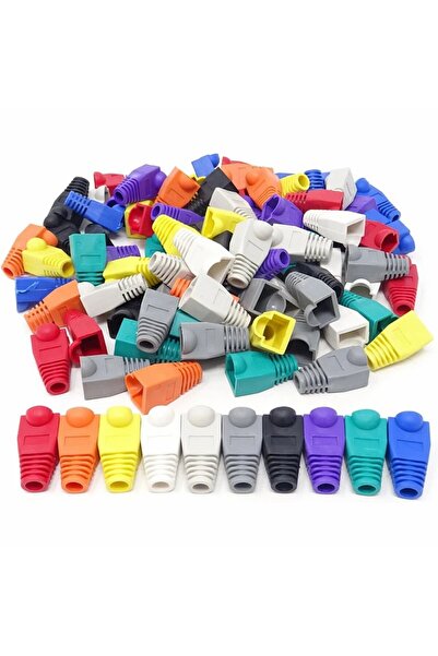 Choice1 50 قطعة من كابلات الشبكة إيثرنت ZoeRax بألوان متنوعة، عبوة 100/50، RJ...