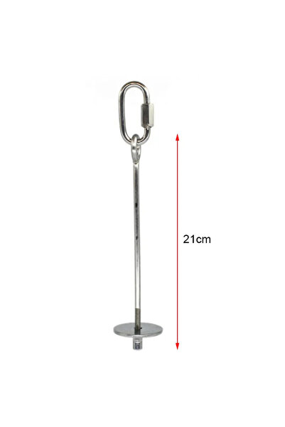 choice2 21cm Screw Stainless Steel Pet Parrot Feeder Fruit Corn Fork Toys Chi...