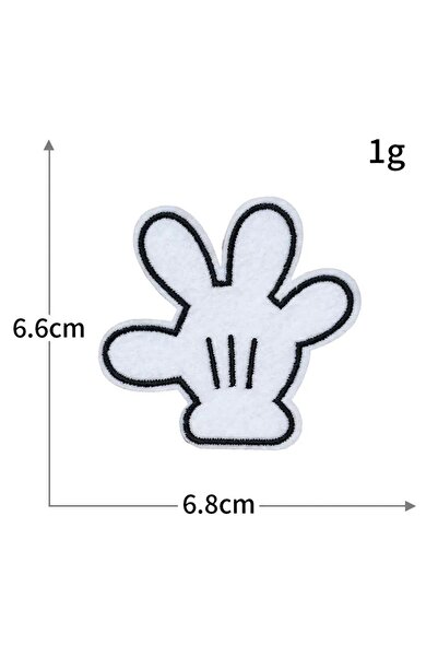 Choice3 camel 1-10Pcs Cartoon Disney Mickey Hand Patches Embroidery Iron On C...