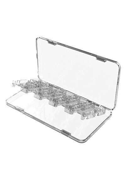 Choice حافظة ألعاب شفافة لجهاز نينتندو سويتش وسويتش 2، متوافقة مع حامل خرطوشة...