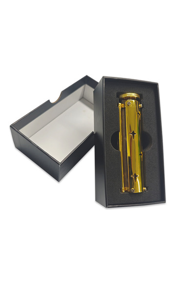 Choice Gold Solid Brass Cigarette Rolling Machine Antique Brass Manual Mechan...