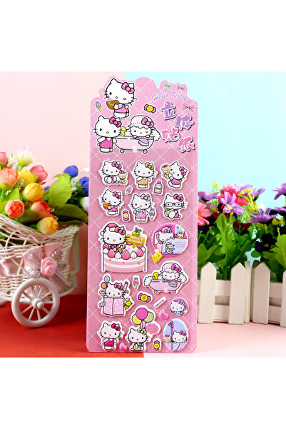 Choice3 08KT Cat 4Pcs Hello Kitty DIY Notebook Album Diary Handbook Decoratio...
