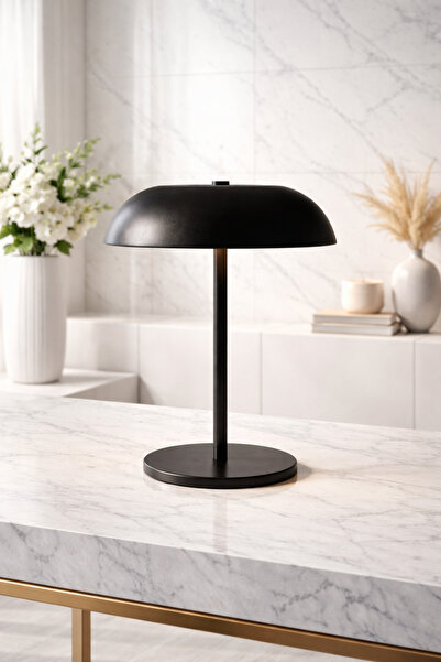 CEZVE HOME Modern Metal Masa Lambası - Minimalist Tasarım