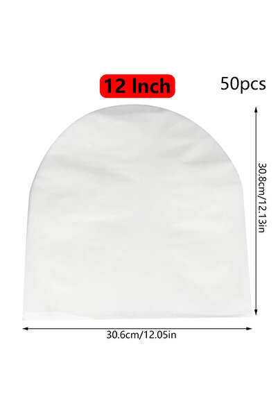 Choice 12 بوصة 50 قطعة 7/10/12 بوصة واقي أسطوانات فينيل شفاف أكياس بلاستيكية ...