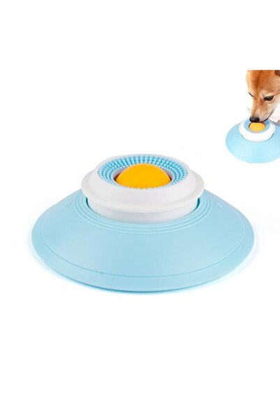 Choice yellow Dog Cat Licks Toys for Liquid Food,Relieve anxiety Slow Feeder ...