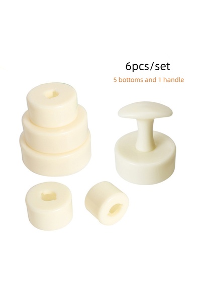 Choice مجموعة من 6 قطع: مكبس عجينة التارت، قوالب عجينة الباف باستري، مجموعة م...