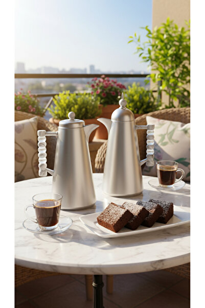 Generic Luxuriously designed 1-liter tea and coffee thermos