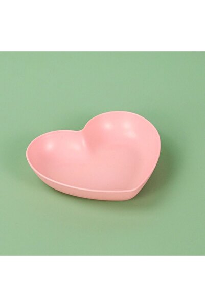 choice2 Pink Creative Fruit Plate Muiltcolor Heart Shaped Candy Snack Dish Sn...