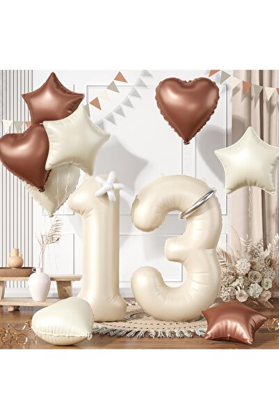 Choice3 Number 40inch HG9198-13 13 Pcs40inch Digital Love Pentagram Aluminum ...