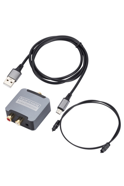 Choice Digital to Analog DAC Digital to Analog Audio Converter Optical SPDIF ...