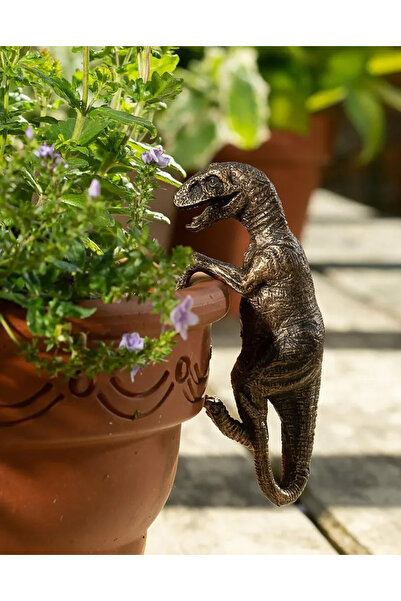 Choice xkl-32 قطعة واحدة من أصيص زهور صغير مزين على شكل ديناصور، من باي كرافت...