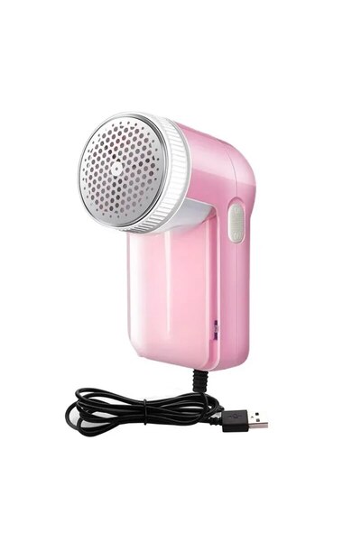 Choice مزيل وبر محمول وردي اللون للملابس، ماكينة كهربائية لتنظيف الوبر من الم...