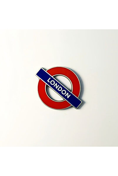 Choice قطعة واحدة من مغناطيس الثلاجة المطلي بالمينا لقطار أنفاق لندن - ملصق ث...