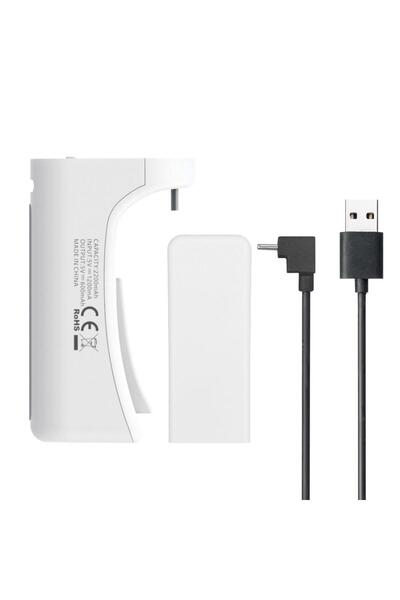 Choice White For 2000mAh PS5 Controller USB Type C Battery LED Display Play a...