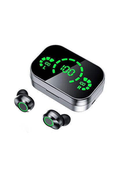 Choice سماعات أذن لاسلكية سوداء من Soleeanre، بتقنية بلوتوث، صوت ستيريو عالي ...