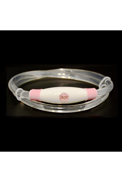 Choice3 70cm Pink LED Dog Collar Rechargeable 3 Working Mode More Lighter Max...