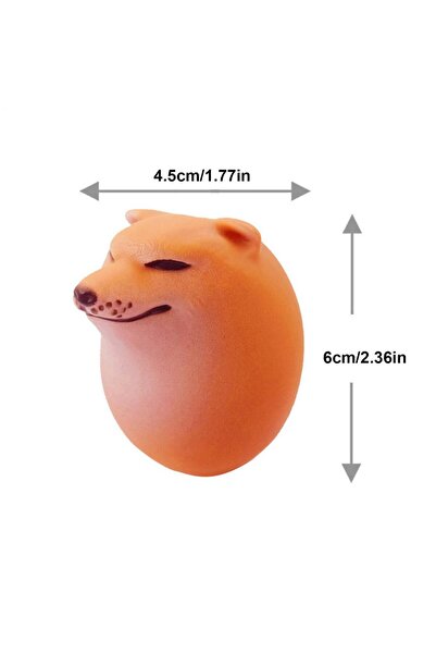 Choice سلسلة سلسلة مفاتيح على شكل بيضة كلب، لعبة زينة مبتكرة على شكل كلب شيبا...
