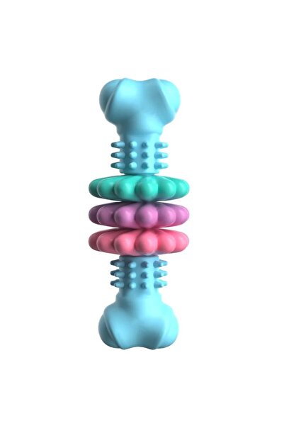 choice2 ألعاب بلو بيت تويز للكلاب، عظام لحمية للمضغ، مصنوعة من مادة TPR، قطع ...