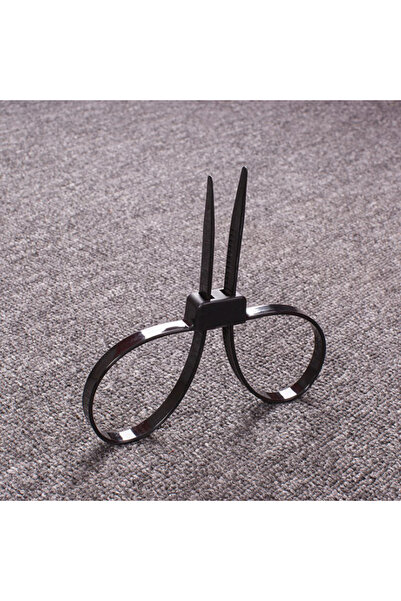 Choice Black 1Pcs/Lot 14x12x0.8 Cm Plastic Police Handcuffs Double Flex Cuff ...