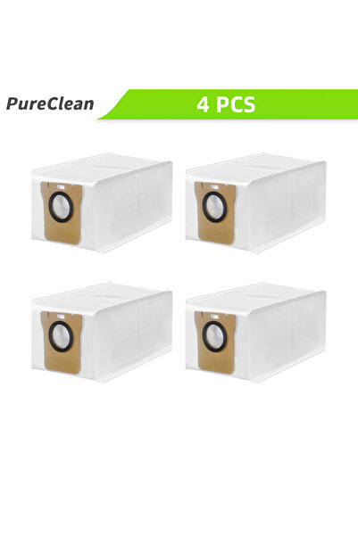 Choice 4 Pcs Dust Bags for Dreame L10s Ultra/L20 Ultra/L10 Ultra/X40 Ultra, f...