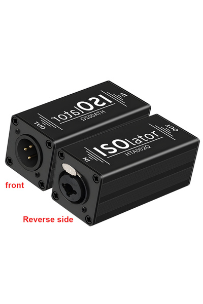 Choice 6.35 HTA002Q 1-Channel XLR Audio Isolator Noise Reduction Filter Elimi...
