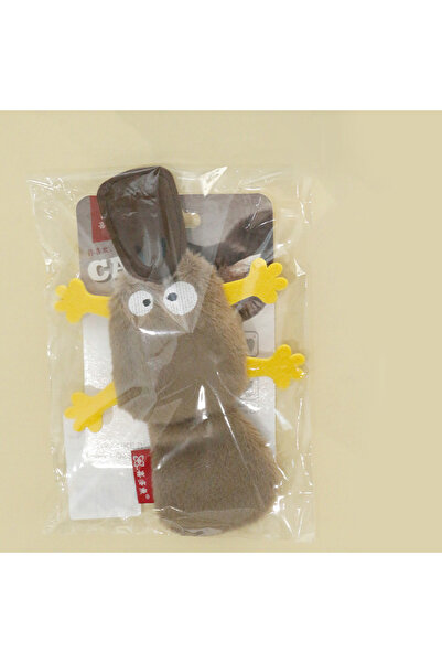 Choice Middle Brown Cat Chew Toys Ringing Paper Catnip Molar Toy Platypus Cat...
