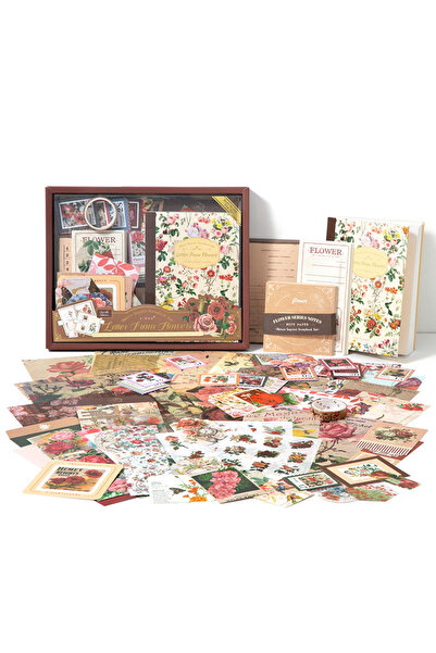 Choice مجموعة قصاصات فنية مستوحاة من الفطر/النباتات من سيمنو، دفتر ملاحظات مر...