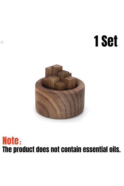 Choice1 Black Walnut 1Set 1/2/3Set Wooden Essential Oil Diffuser Aromatherapy...